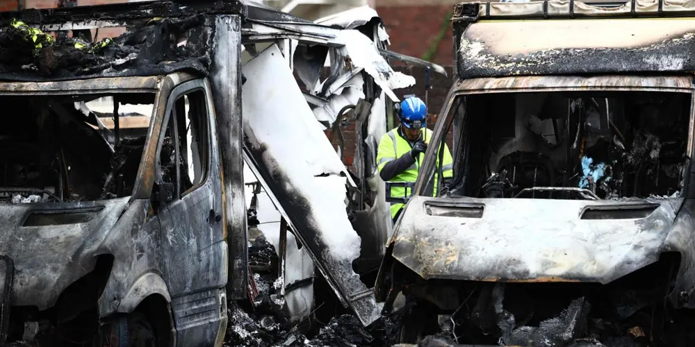 UK Police Arrest Two Over Arson Attack on Jewish Community Ambulances