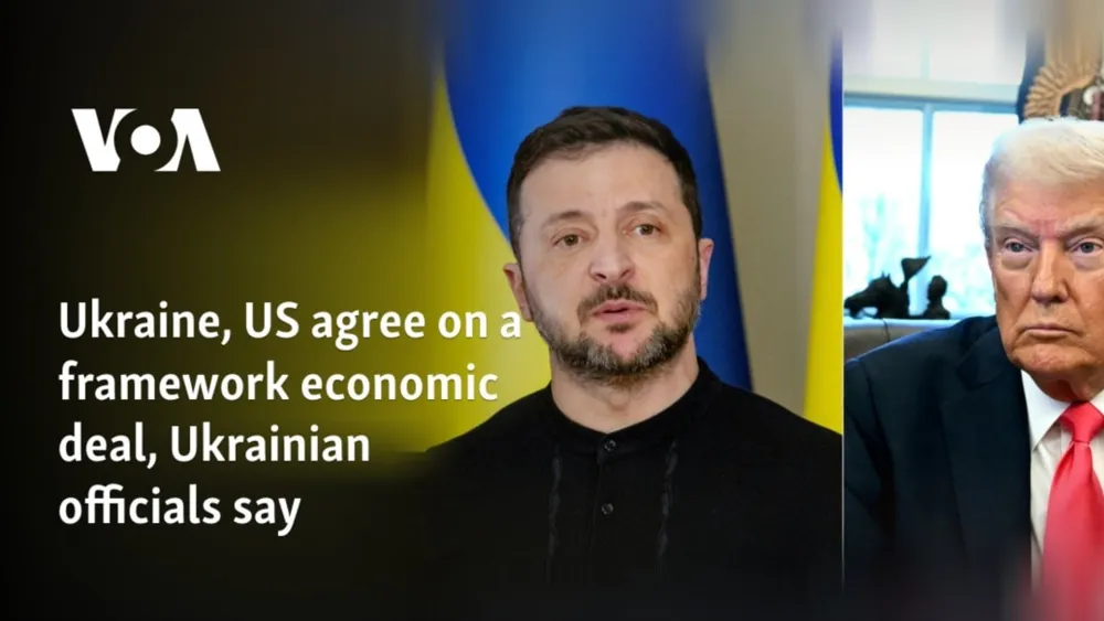 Zelenskyy and Trump Forge Historic Economic Agreement Amid Security Concerns for Ukraine