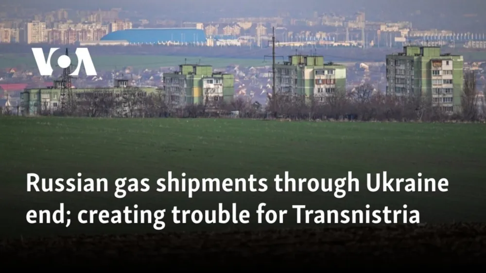 Russia's Gas Supply Cut Sparks Crisis in Moldova and Transnistria