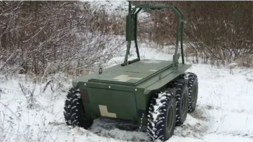 Ukraine Introduces New Robotic Vehicles for Frontline Operations