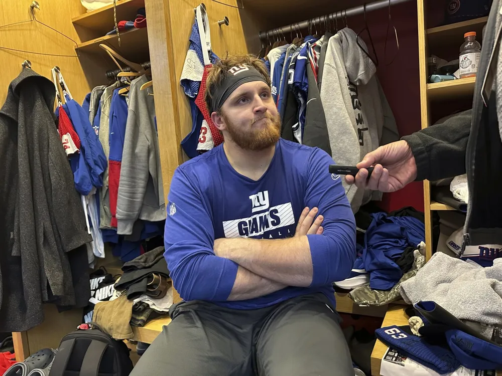 Undrafted Free Agent Jake Kubas Emerges as Starting Guard for the Giants