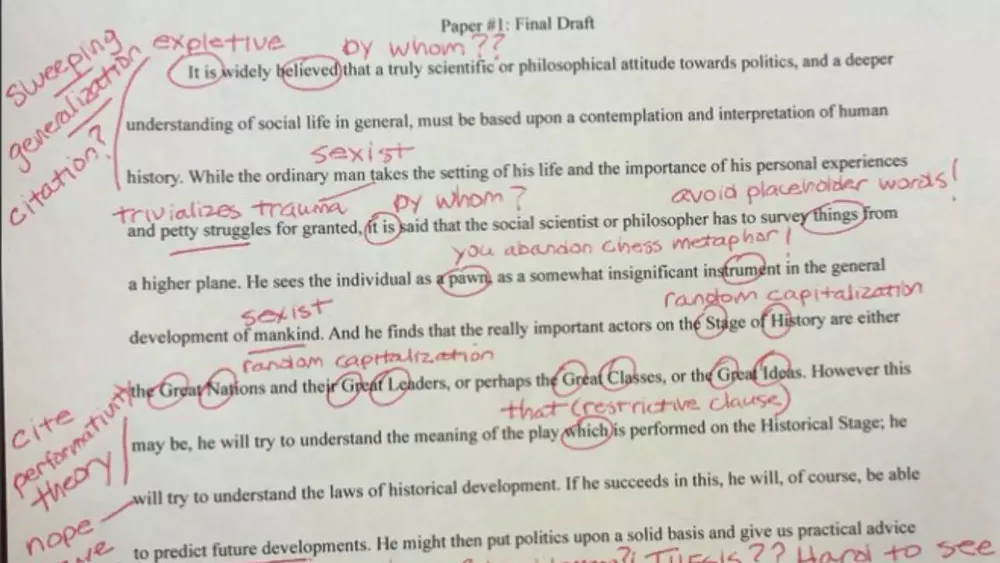 University Professor Criticized for Sharing Student's Assignment Online