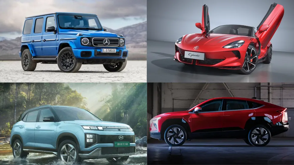 Upcoming Cars and SUVs Launching in January 2025: Hyundai Creta EV, MG Cyberster, and More