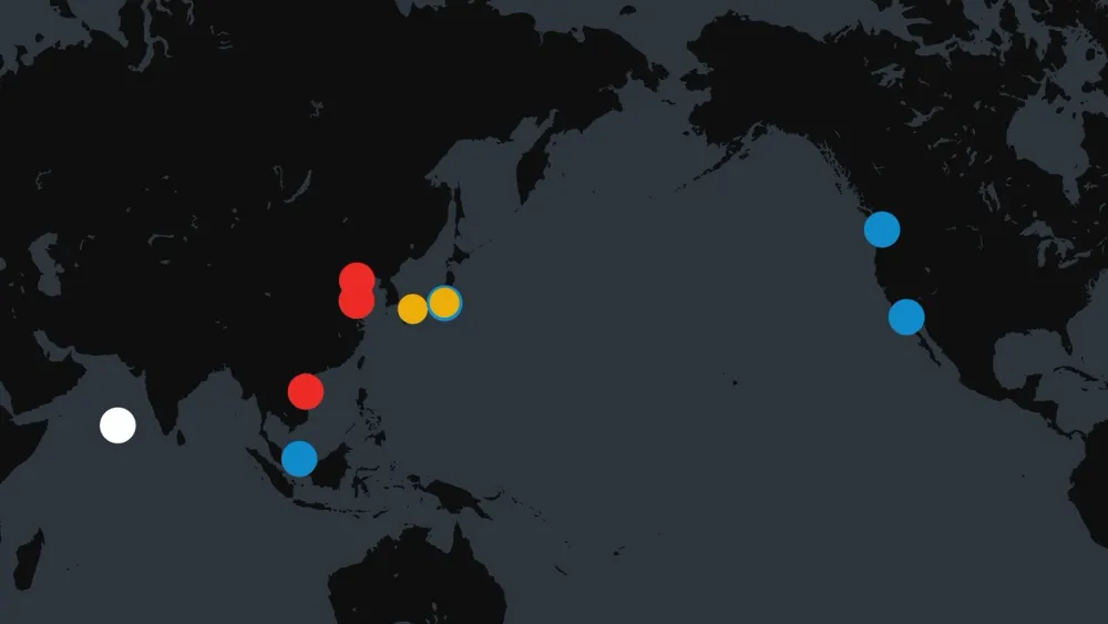 US and Chinese Aircraft Carriers Active in Pacific This Week