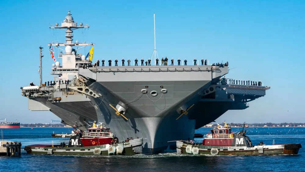 U.S. Navy to Name Two New Aircraft Carriers After Presidents Clinton and Bush