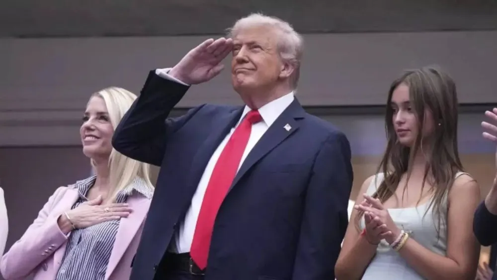 Trump's Attendance at US Open Draws Mixed Reactions Amid Security Delays