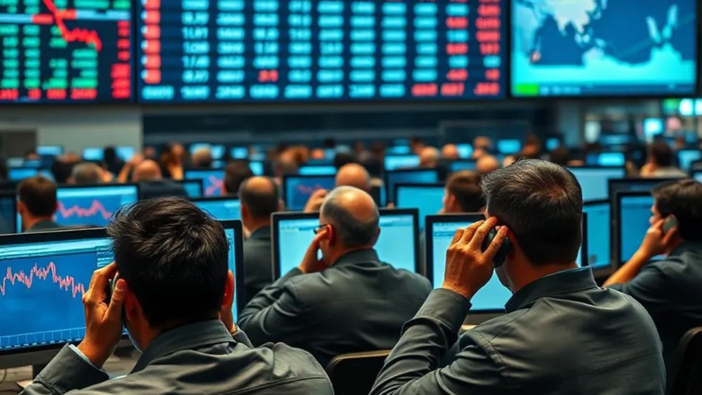 US Stock Market Experiences Tumultuous Sell-off as Tariff Fears Heighten Economic Concerns