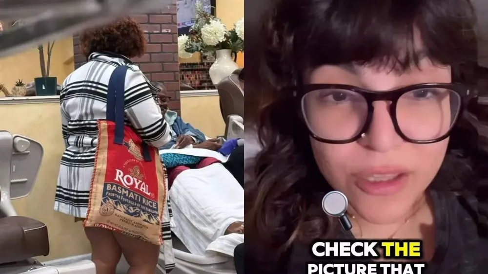 US Woman Goes Viral After Using Basmati Rice Bag as Fashionable Tote