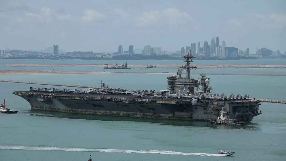 USS Abraham Lincoln Docks in Thailand After Record 286 Days at Sea