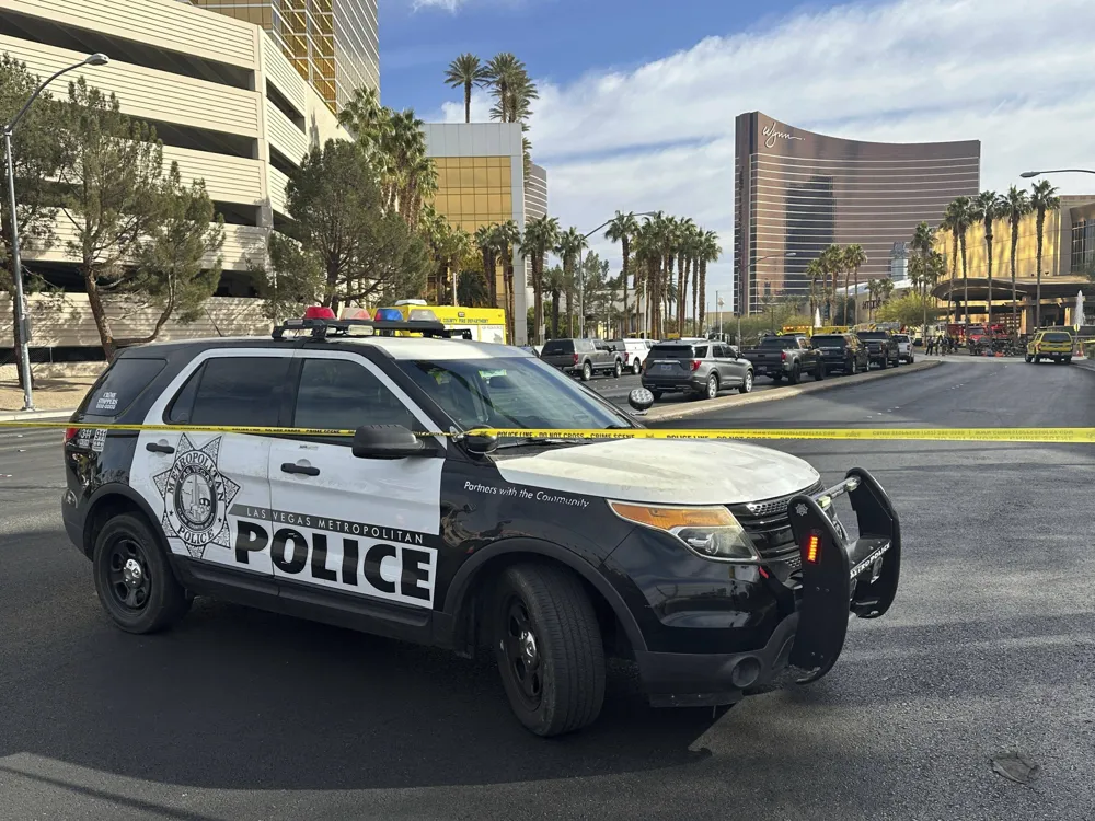 Vehicle explodes outside Donald Trump's Las Vegas hotel