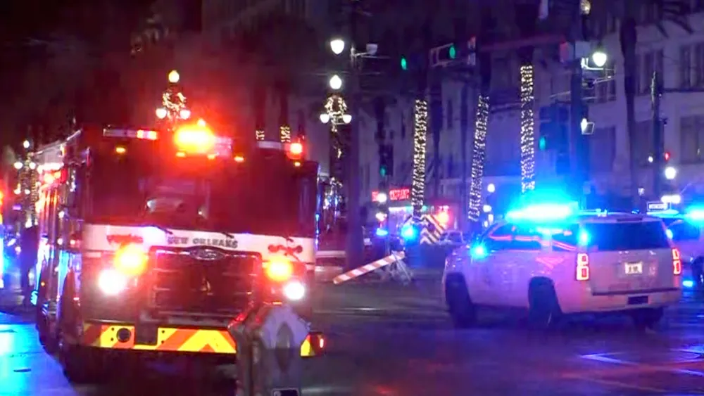 Vehicle Plows into Crowd in New Orleans, Leaving 10 Dead and 30 Injured