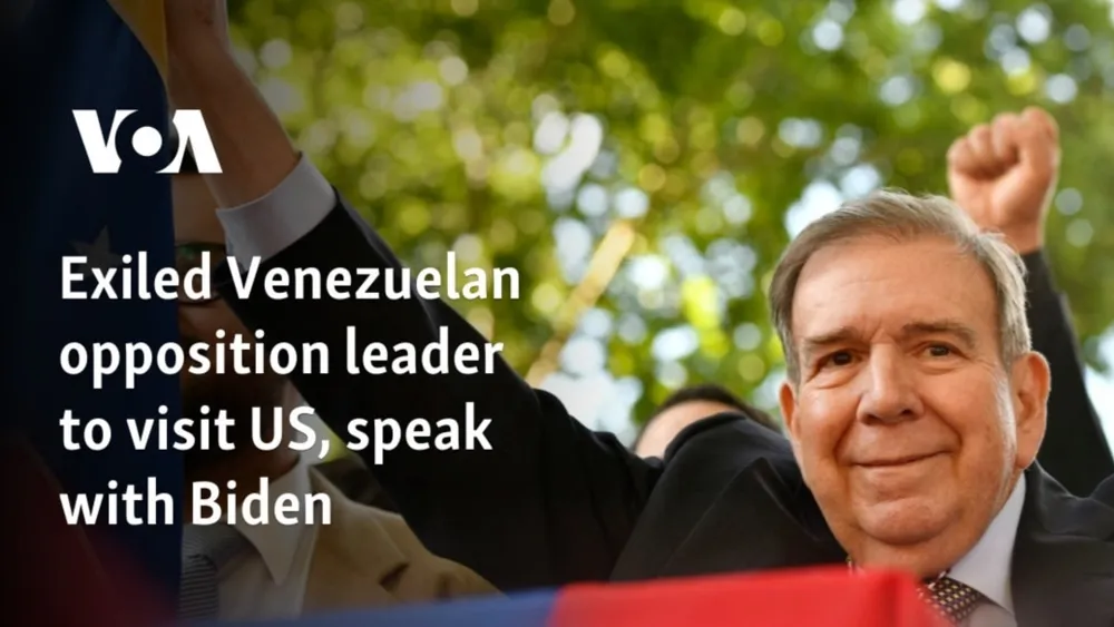 Venezuelan Opposition Leader Edmundo Gonzalez Urrutia Plans U.S. Visit and Meeting with Biden