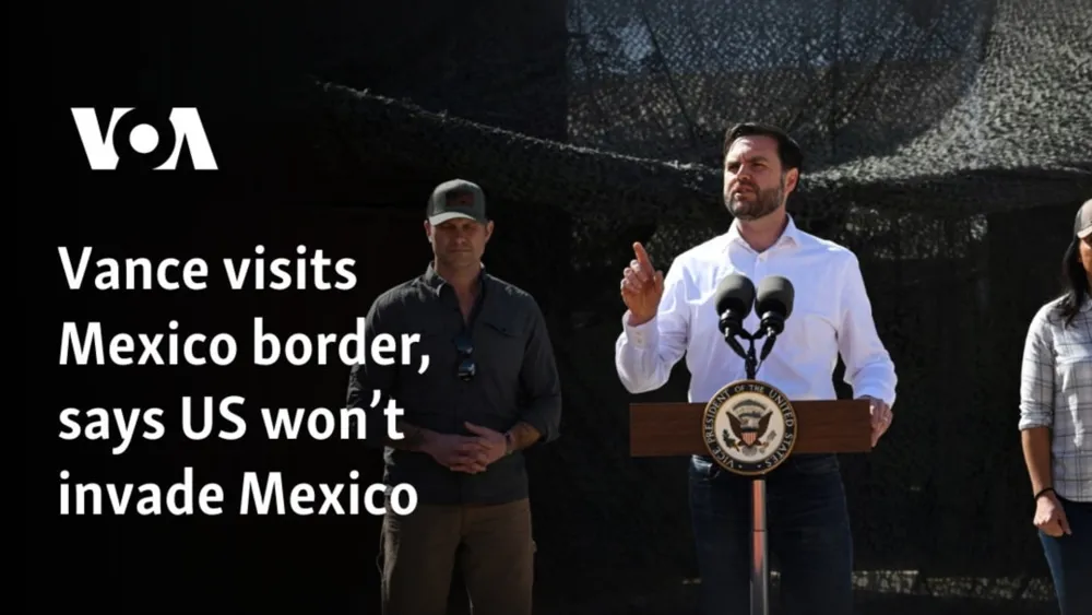 Vice President JD Vance Visits Texas-Mexico Border to Promote Immigration Policies