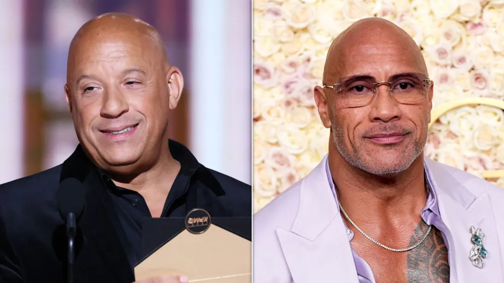 Vin Diesel and The Rock's Tension Resurfaces at Golden Globes