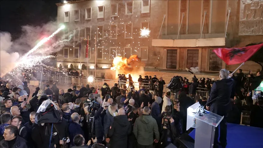Violent Anti-Government Protests Erupt in Albania Demanding Resignation of Prime Minister Edi Rama