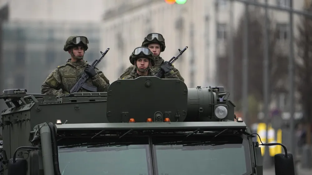 Viral Dashcam Footage Reveals Russian Soldiers on 