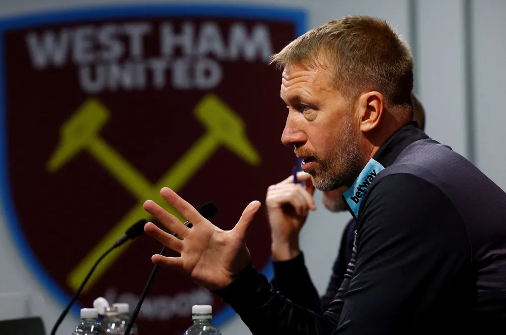 West Ham Sacks Manager Graham Potter After Poor Start to Season