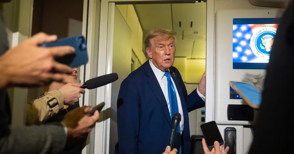 White House Excludes Wall Street Journal from Trump’s Scotland Press Pool Amid Epstein Controversy