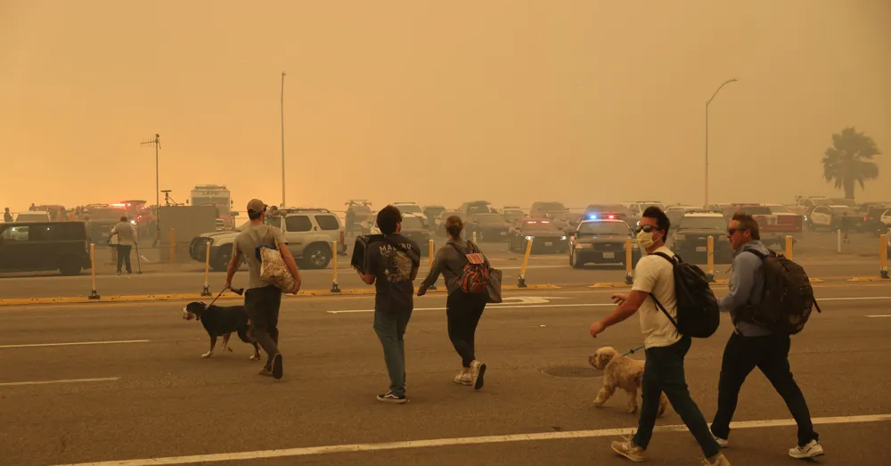 Wildfire in Los Angeles Triggers Evacuations Due to Severe Winds