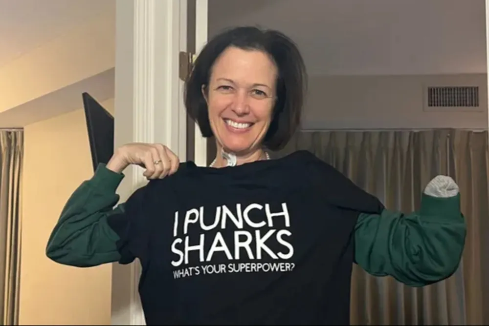 Woman Raises Funds for Prosthetic Hand After Shark Attack Insurance Denial