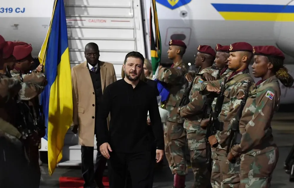 Zelenskyy Cancels Parts of South Africa Visit Amid Ongoing Russian Attacks